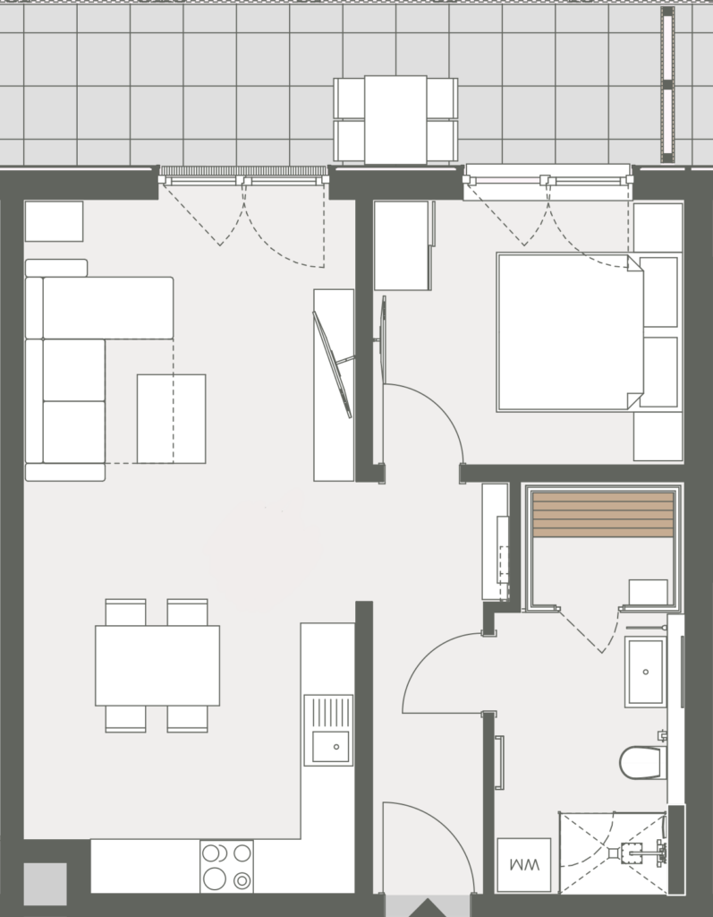 Grundriss Deichloft 1